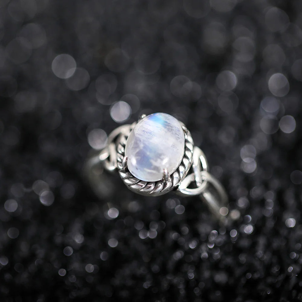 MY MOON | Customized  Moonstone Ring