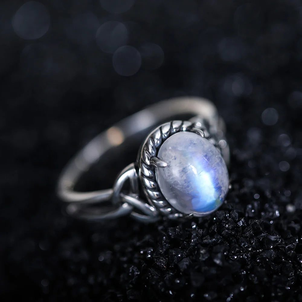 MY MOON | Customized  Moonstone Ring