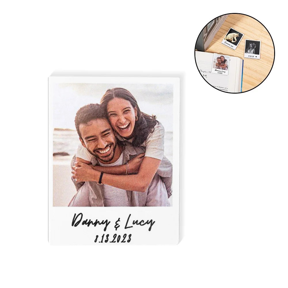 MY MAGNETIC PHOTO BOOKMARK | Custom Photo Magnetic BookmarkBook Accessory, Bookish Gift, Gift for Book Lovers/Teachers