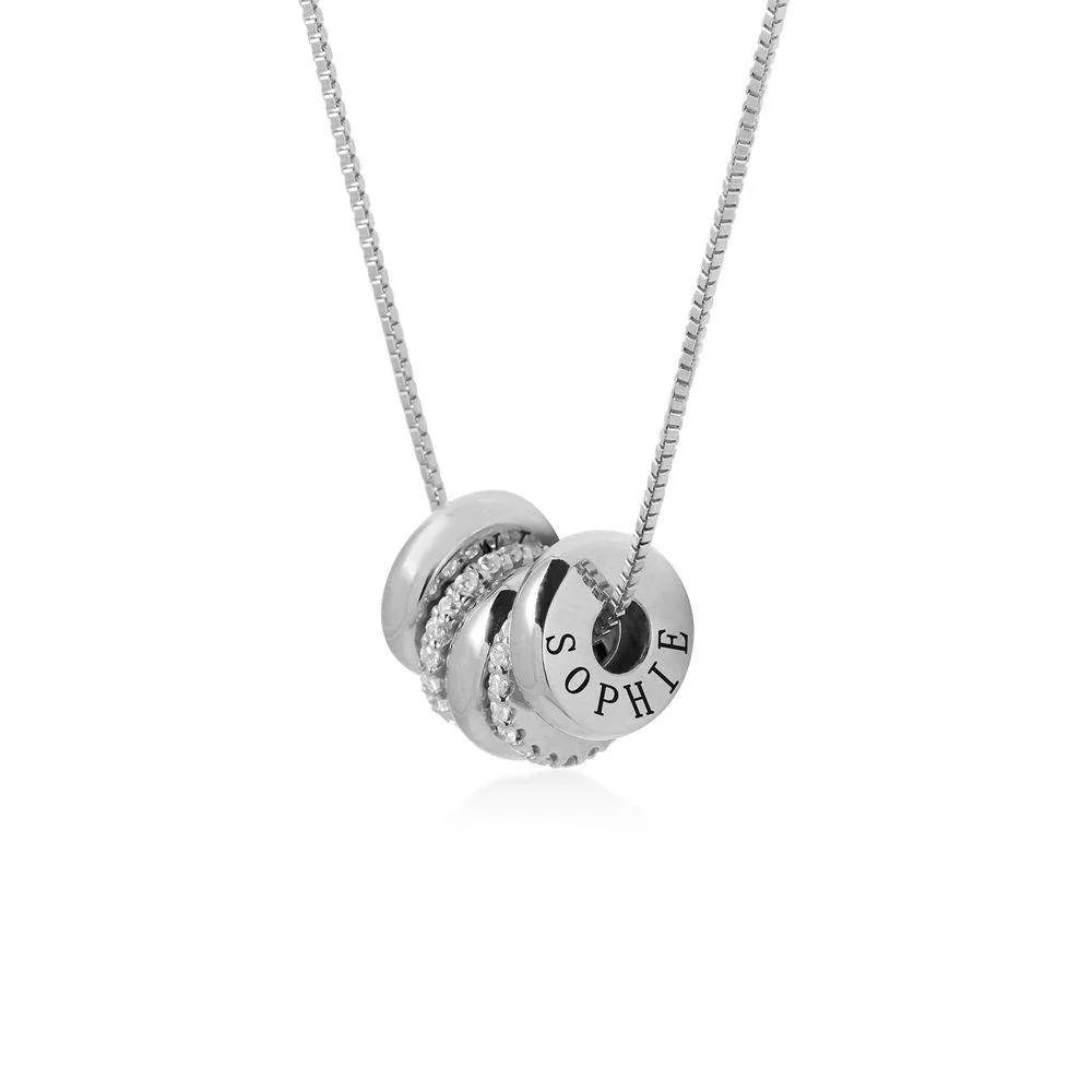 ARTYSIA | Personalized Name Family Beads Necklace for Mom