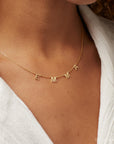 NAAM CHOKER | Gepersonaliseerde Naam Choker Ketting in Goud