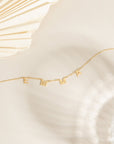 NAAM CHOKER | Gepersonaliseerde Naam Choker Ketting in Goud