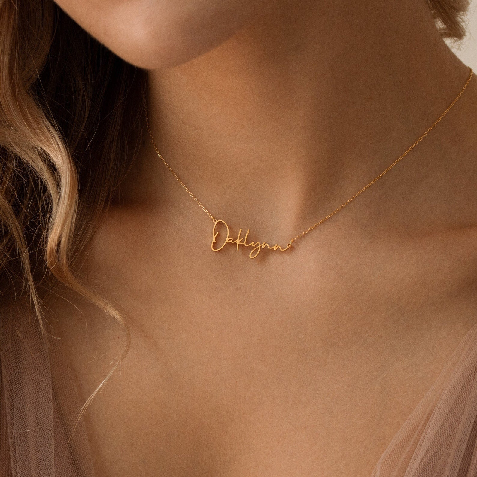 1-5 NAMES | Personalized Multiple Names Minimalist Necklace